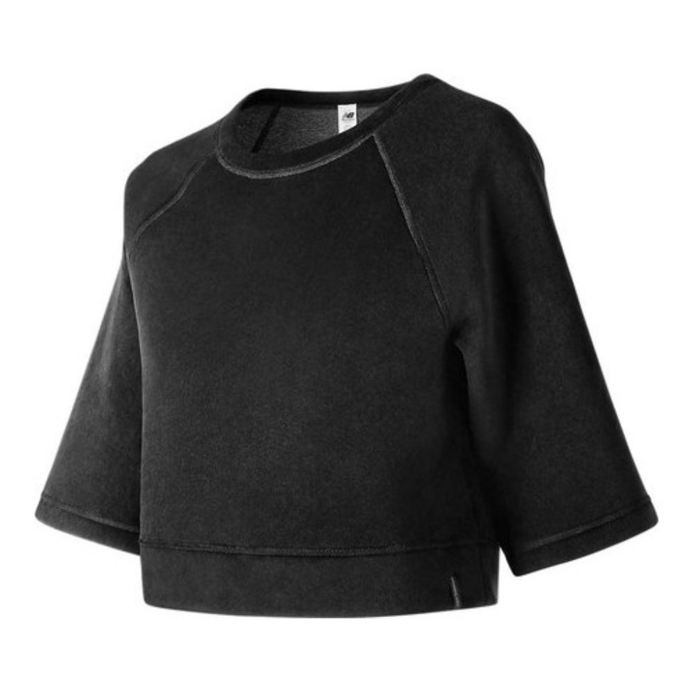 NWT New Balance Women's NB Release Reversible Crew Shirt, Small, Black $90 4B229